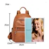 Schule Taschen Weiche PU Leder Frauen Rucksack Casual Weibliche Rucksack Designer Schulter Tasche Große Kapazität Für Mädchen Rucksäcke Mochil