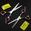 Shears 2 Scissors+bag+comb Japan High Quality Jason 5.5/6.0 Inch Professional Hairdressing Scissors Hair Cutting Barber Shear Set Salon