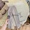 Legginsy Rajstopy 2023 Zima nowe ldren moda kreskówka Dziewczyny Grube ciepłe spodnie dziecięce spodnie urocze ubrania dla dzieci H240508