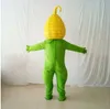 Halloween Corn Mascot kostym toppkvalitet Vegetabilisk temakaraktär karneval unisex vuxna outfit jul födelsedagsfest klänning