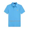 MEN POLOS SMALL HORSE POLOS طية طية طية طية طرافة وسيم أزياء بولو قميص قصير الأكمام القصير متعدد الألوان كلاسيكي القمصان T CHIRTS DESIGNER POLOS BRAND TEE