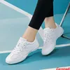 High Quality Lightweight Cheerleading Dance Shoes Girls Boy Summer Training Fitness Sneakers Kids Children Soft Gymnastics Shoes 240117