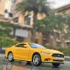 Carro elétrico / RC 1 36 FORD Mustang Carro esportivo Modelo de carro de liga metálica fundida coleção de modelos de carro de brinquedo de alta simulação puxar para trás brinquedo infantil presenteL231223