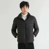 Handong Siyu 2023 Men's 90 Down Lightweight Down Jacket Men Hooded Winter Jacket Plus Size Men's Clothing