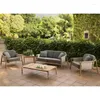 Camp Furniture Sofa Set Garden Outdoor Patio Teak Wood Quality - Mariana