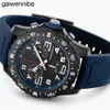 Breitlinx Top AAA Brietling Luxo U1 Men039s Relógio Japão SuperQuartz Endurance Pro Cronógrafo 44mm Avenger Hurricane Borracha Azul Bebê 12062337