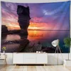 Tapestries Natural landscape Big Tapestry Beach Coconut Fabric Print Home Wall Decoration Blanket Bohemia Decorate Yourvaiduryd