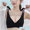 Yoga Outfit Plus Taille Soutien-gorge Boucle avant Sous-vêtements réglables Y Beautif Dos Confortable Seins froncés Sports respirants Drop Delive Dh4Me