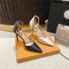 Sandals Rhinestone Bow High-heeled 2024Summer White Wedding Shoes Pointed Toe Ladies Stiletto Buckle Single