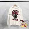 Men's Hoodies Sweatshirts Women's Two Piece Pants Washed Apricot Hoodie Men Women Top Quality Red Graffiti Pullover Hoodedephemeralew