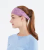 LU-02 YOGA pannband Fitness Antiperspirant Headscarf Sports Mountaineering Huvudband Wide Edge Sweat Absorption Pannband A107