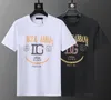 Designer Brand Fashion Men's and Women's Short T-shirt Par Model 100% bomull Lyxiga herr- och kvinnors hiphop-topp-t-shirt M-3XL 11