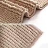 Chenille Thicken Super Water Absorbent Bath Mat Soft Comfortable Antislip Bathtub Side Carpet Rug Easy To Clean Bathroom Mats 240117