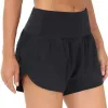 Lu-18 Speed ​​Up Shorts Quick Dry Treasable Sports Hotty Hot Hot Short Women's Litness مزيفة من قطعتين من القطع.