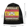 BERETS SEVILLA PRO GAMING TEAM SPANIEN MEANIES KNIT HAT HIP HOP ESPORTS CREW