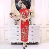 Vêtements ethniques Femmes Classique Cheongsam Dames Longue Qi Pao Sexy Serré Soirée Soirée Chinois Traditionnel Vintage Col Mandarin Qipao Robe