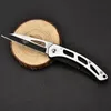 Lightweight Small Camping Folding Knife Stainless Steel Pocket Knife Multi function Sharpen Cutter