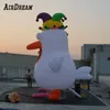 Großhandel China Fabrikverkauf hochwertige 3/4/6/8 mH aufblasbares Huhn Truthahnhenne im Freien dekorativer Cartoon-Ballon für Werbung