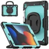 Tablet PC -fall väskor Tungt robust tablettfodral för iPad 10.2 7: e 8: e 9: e mini 5 6 9.7 Air 2 3 4 5 Air5 10.9 2022 Pro 11 2020 2021 Kids Cover #S YQ240118