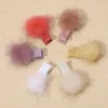 Acessórios de cabelo clipe para babygirl bonito fita sólida bowknot clipes barrettes bebês adorável bang lado