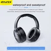 Cuffie Awei Auricolari Bluetooth V5.0 Cuffie da gioco Cuffie vivavoce stereo wireless cablate AAC con cancellazione del rumore con microfono Scheda TF