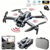 S1S Mini Drone, professionell HD -kamera, hinderundvikande, flygfotografering, borstfri, vikbar quadcopter -gåvor UAV