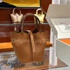 10s Tote Bag 18 cm luxe designer tas eenvoudige lichtgewicht slijtvaste tas handgemaakt lederen groentemand klassiek lederen lychee ontwerp met de hand genaaid handtas