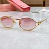 Luxus Miui Miui Sonnenbrillenm Mode Frauen Miui Gläser Designer Herren Miumius Übergroße Sonnenbrille Shades Mehrfarbige Sonnenbrille Cat Eye Brillen 8817