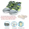 Children's Sneakers Kids Orthopedic Sport Running Shoes For Boys Girls Flatfoot Tipsietoes Hard Heel Green Casual Footwear 240117