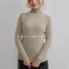 Frauen Pullover 2023 frauen Neue Heiße Einfarbig Alle-spiel Top Einfache Dünne Casual Pullover