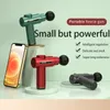 Mini Portable Fascia Gun Electric Massage Gun Massager för Body Neck Back Deep Tissue Muscle Relaxation Fitness