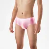 Mutande Pantaloni oversize lucidi da donna e da uomo Bikini solido Punteggio alto Biancheria intima sexy con fondo lucido da uomo