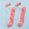 Femmes chaussettes 5 paires été femme soie cheville dentelle ultra-mince fille transparente fibre de verre mode marguerite fleur Harajuku style mignon