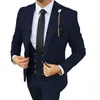 Trajes para Hombre 2024 Trajes De Hombre Slim Fit novio boda negocio esmoquin traje Formal Caballero 3 piezas Blazer diseños para conjunto hombres