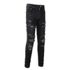 Homme West Coast Bandana Stretch Slim Fit Jeans Taille 40