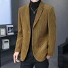 Giacca sportiva da uomo di alta qualità Versione coreana della tendenza della moda Semplice giacca da uomo casual da uomo d'affari Elite Gathering 240117
