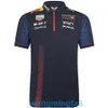 2024 Model T-Shirts Tasarımcı Yeni F1 Team Kısa Kollu Polo Erkekler Hızlı Kurutma Yaz İşi Araba Takım Bisiklet Gömlek Yarışı T-Shirt