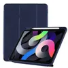 Tablet PC Cases Bags Origami Acrylic Stand PU Case with Pen Slot for iPad 10 9 8 7 Air Mini 3 4 5 6 2022 Pro 12.9 11 10.9 10.2 9.7 inch Trifold Cover YQ240118