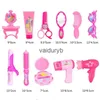 Beauty Fashion Mode enfants cosmétiques maquillage ensemble toilettage sûr enfants maquillage ensemble Portable princesse beauté semblant jouer jouets pour fille bébé Toysvaiduryb