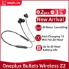 Kopfhörer Globale Version OnePlus -Kugeln Wireless Z2 Wireless Ohrhörer AI Rauschstündung Wireless Heahphone 30 Stunden Akkulaufzeit IP55