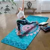 Yogamattor 181 cm*100cm*8mm stor storlek Yoga Non-Slip Sport Mat Natural Suede TPE Snabbtorkning Fitness Gym Övning Meditation Pilates Matl240118