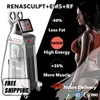 HIEMT EMS Slimming Machine Electromagnetic Muscle Stimulator EMSlim With RF Machine Fat Burning Butt Lift Body Conturing Equipment