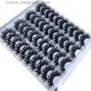 Pestañas postizas nuevas 20 pares de 8-23 mm artificiales 3D Mink Eyelashes Bulk Wispy Natural Mink Eyelashes Extensión al por mayor de pestañas falsas naturales Cilios Q240425