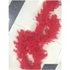 Other Festive Party Supplies Pink Chandelle Feather Boa 200Cm/Pcs Wrap Burlesque Can Saloon Sexy Costume Accessory Turkey Marabou Dhr4F