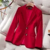 Women's Suits Blazers New Spring Fashion Women Midnight Navy Slim Velvet Blazer Office Lady Double Button Suit Jacket Coat Female Party Clothes GiftL240118