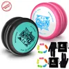 MAGICYOYO Looping Yoyo D3 Yoyo réactif en plastique avec 6 cordes 1 gant Yo-Yo 1 sac Yo 240117