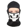 Bandanas Schädeldruck Bandana balaclava Vollgesichtsbedeckung elastischer Outdoor -Fischerei Jagd Wanderwanderung Hals Gitter Kopfwärmer Schild