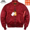 Addensare in inverno New alpha Inverno Uomo / Donna Addensato Giacca da pilota di volo MA1 Aviatore Baseball Air Force Giacche Tattico Militare Cargo Esercito Cappotto antivento