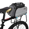 Torbalar 3 arada 1 bisiklet çanta bagaj çantası 25L mtb yol bisiklet aksesuarları su geçirmez büyük kapasiteli seyahat bagaj taşıyıcı eyer koltuk panier
