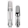 Cartucce Vape in vetro ceramico TH205 in legno argento oro 0,5 ml 0,8 ml 1,0 ml Carrelli vuoti in legno dorato con filo 510